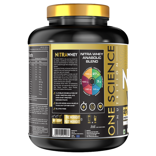One Science Nutrition Nitra Whey Protein 5lbs