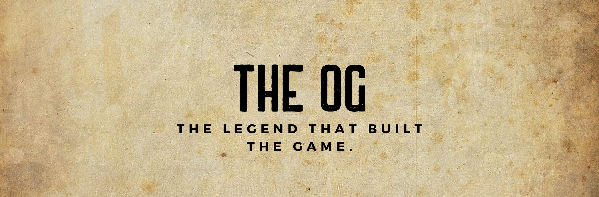 The Original Gangster