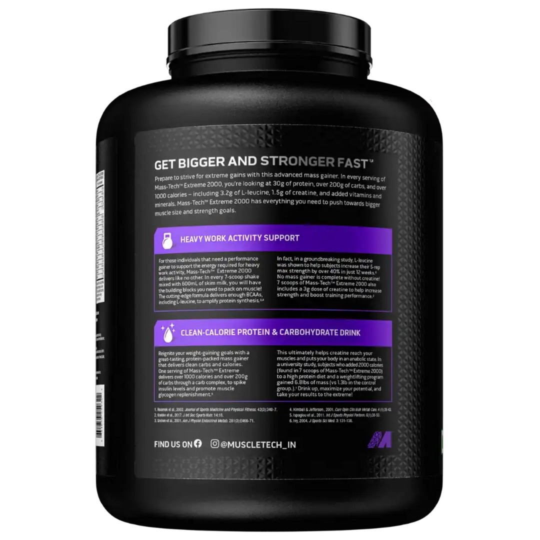 MuscleTech Mass-Tech Extreme 2000 - 3Kg