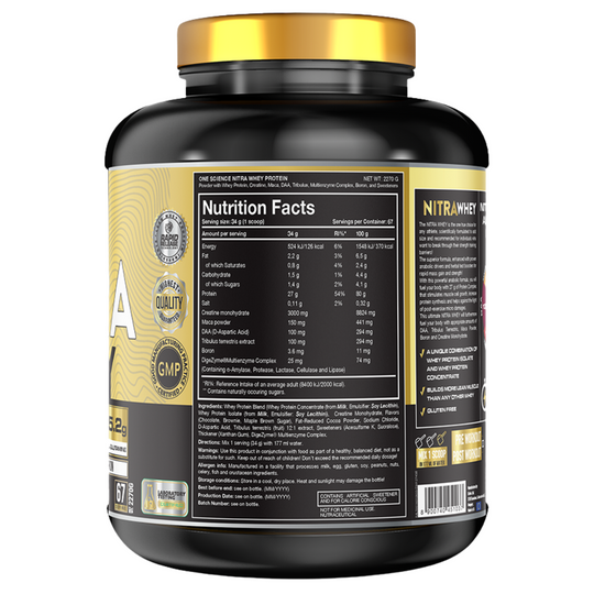 One Science Nutrition Nitra Whey Protein 5lbs