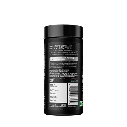 MuscleTech Platinum Multivitamin