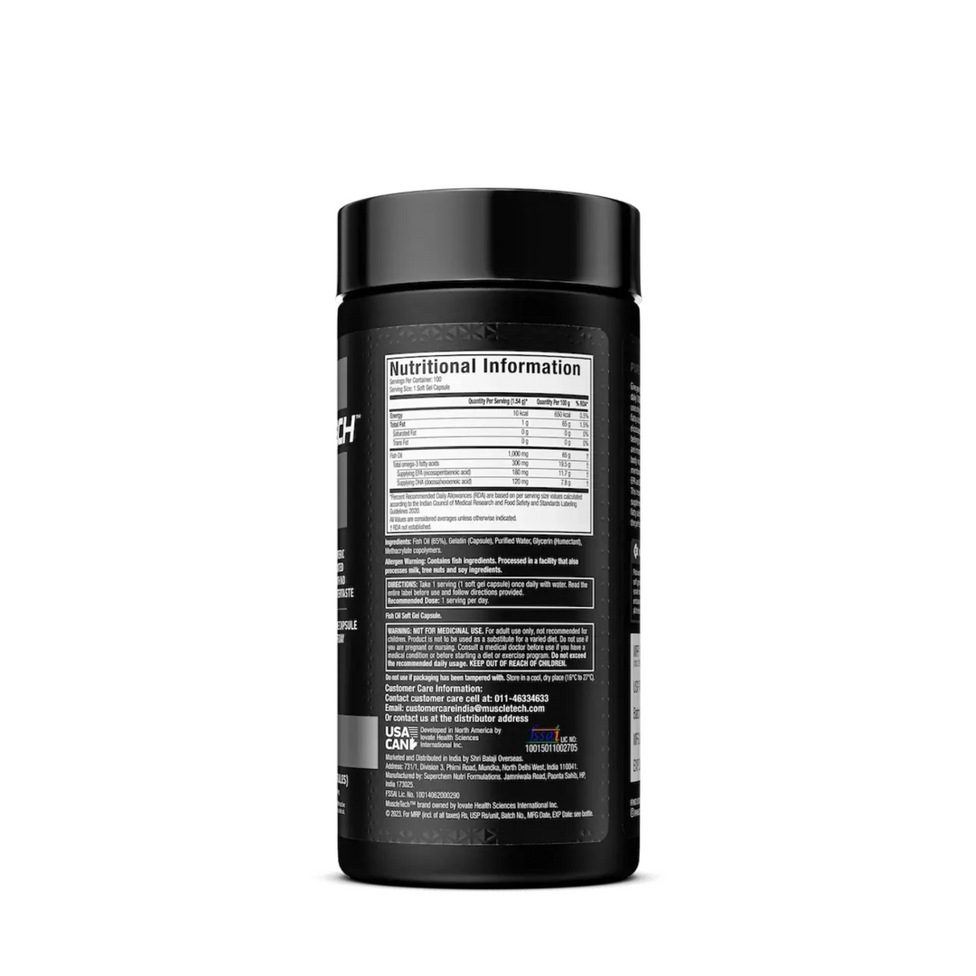 Muscletech Platinum 100% Omega Fish Oil