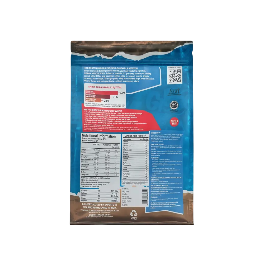Gibbon Muscle Whey 1Kg