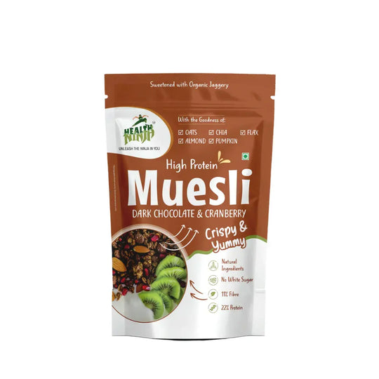 Health Ninja High Protein Muesli, 900 gm