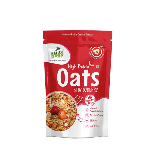 Health Ninja High Protein Oats, 900 gm