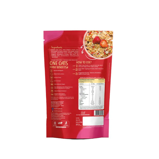 Health Ninja High Protein Oats, 900 gm