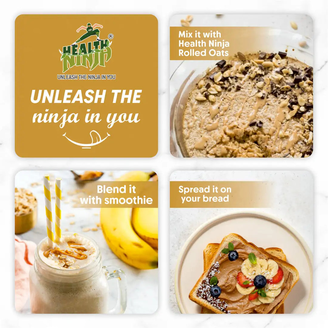 Health Ninja Peanut Butter - Milk Chocolate (Crispy)