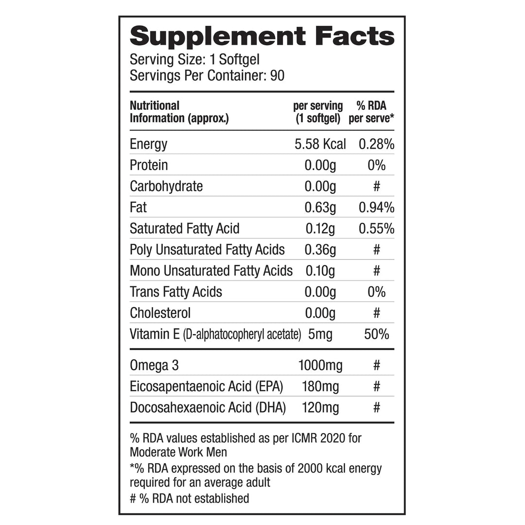 Labrada Omega 3 With Vitamin E
