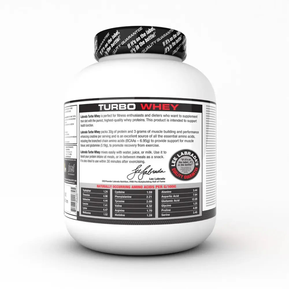 Labrada Turbo Whey, 4lbs