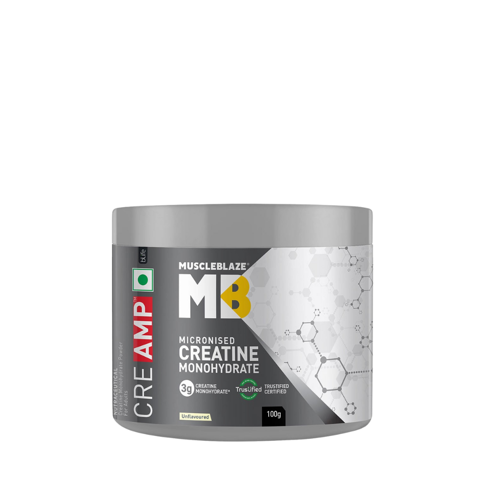 MuscleBlaze Creatine Monohydrate CreAMP 100 G