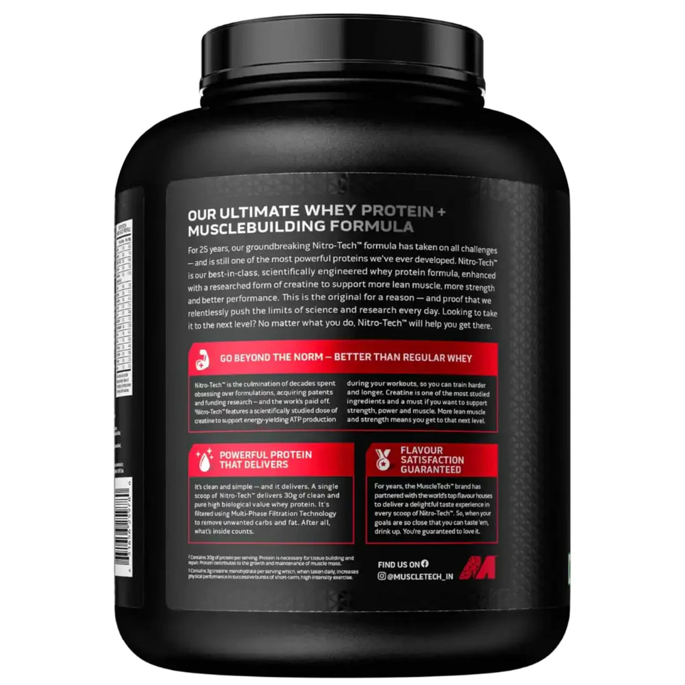 MuscleTech Nitro-Tech Whey Protein