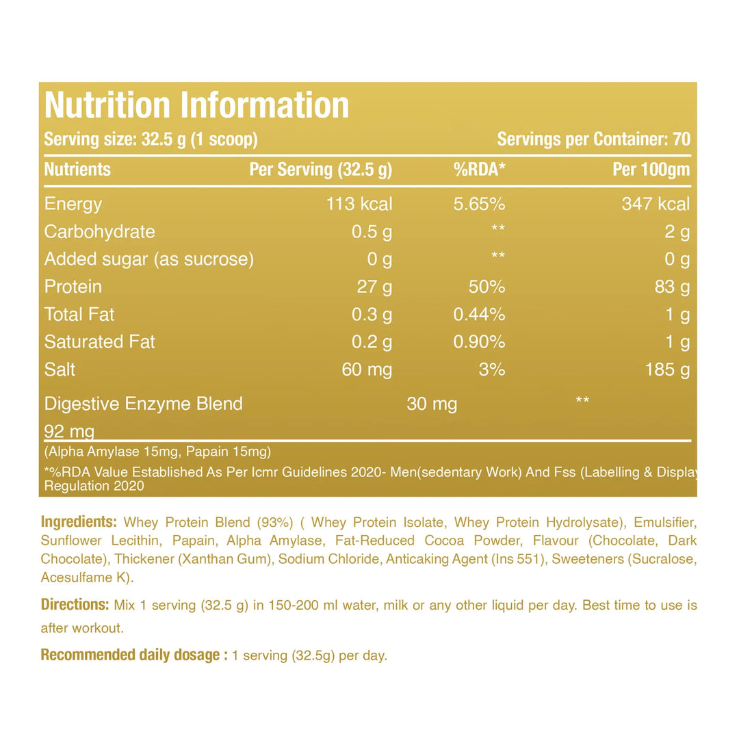 One Science Nutrition ISO Gold Protein 5lbs