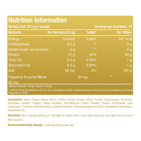 One Science Nutrition ISO Gold Protein 5lbs