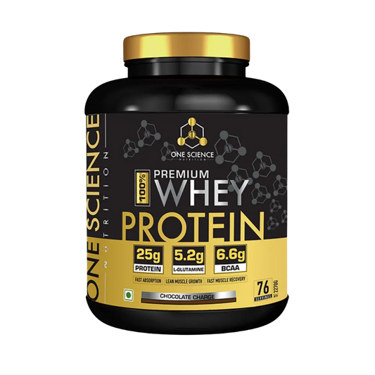 One Science Nutrition Premium Whey Protein 5lbs + Free Creatine 150gm