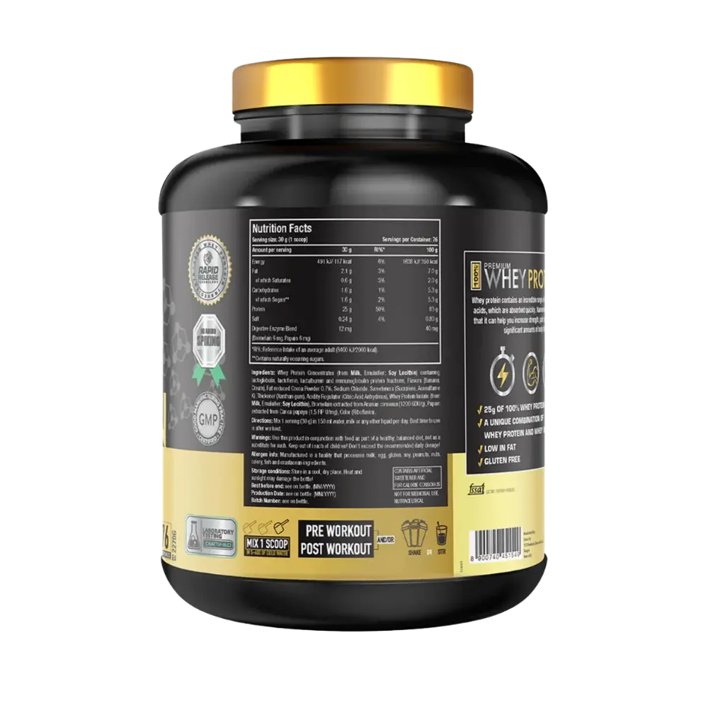 One Science Nutrition Premium Whey Protein 5lbs + Free Creatine 150gm