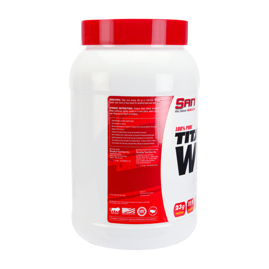 SAN 100% Pure Titanium Whey, 2 lbs
